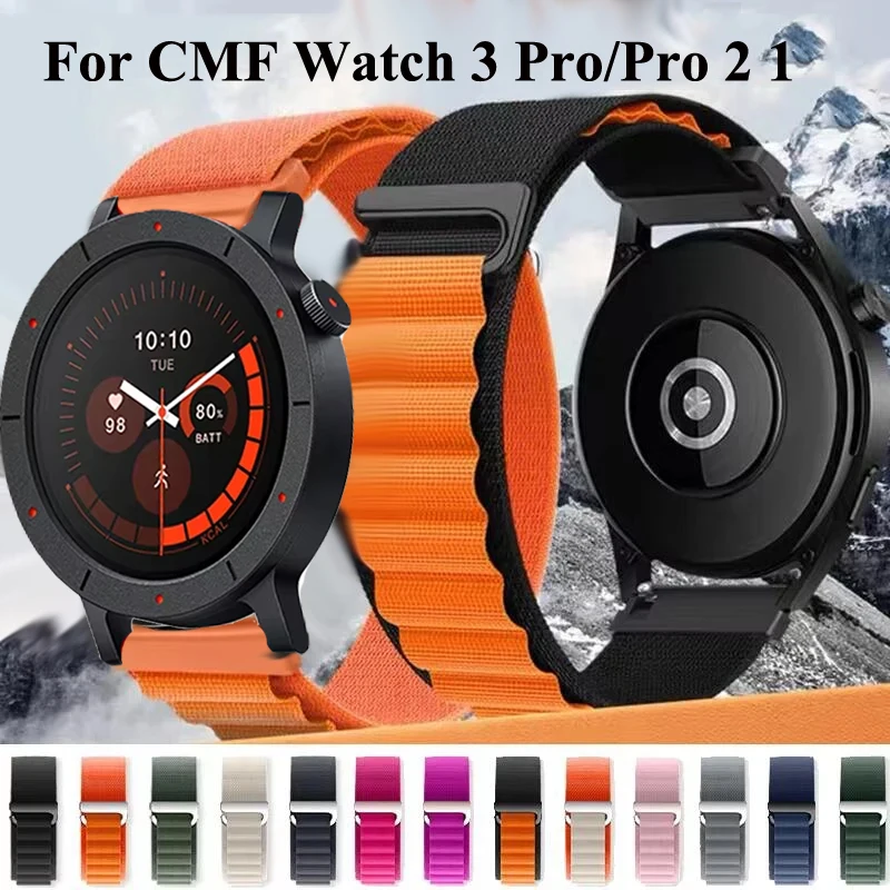 yZ[zCMF Watch 3 ProANothing Watch Pro 2 1Ή 22mm ApC[vXgbv oh Xgoh X|[cuXbg iC EHb`oh