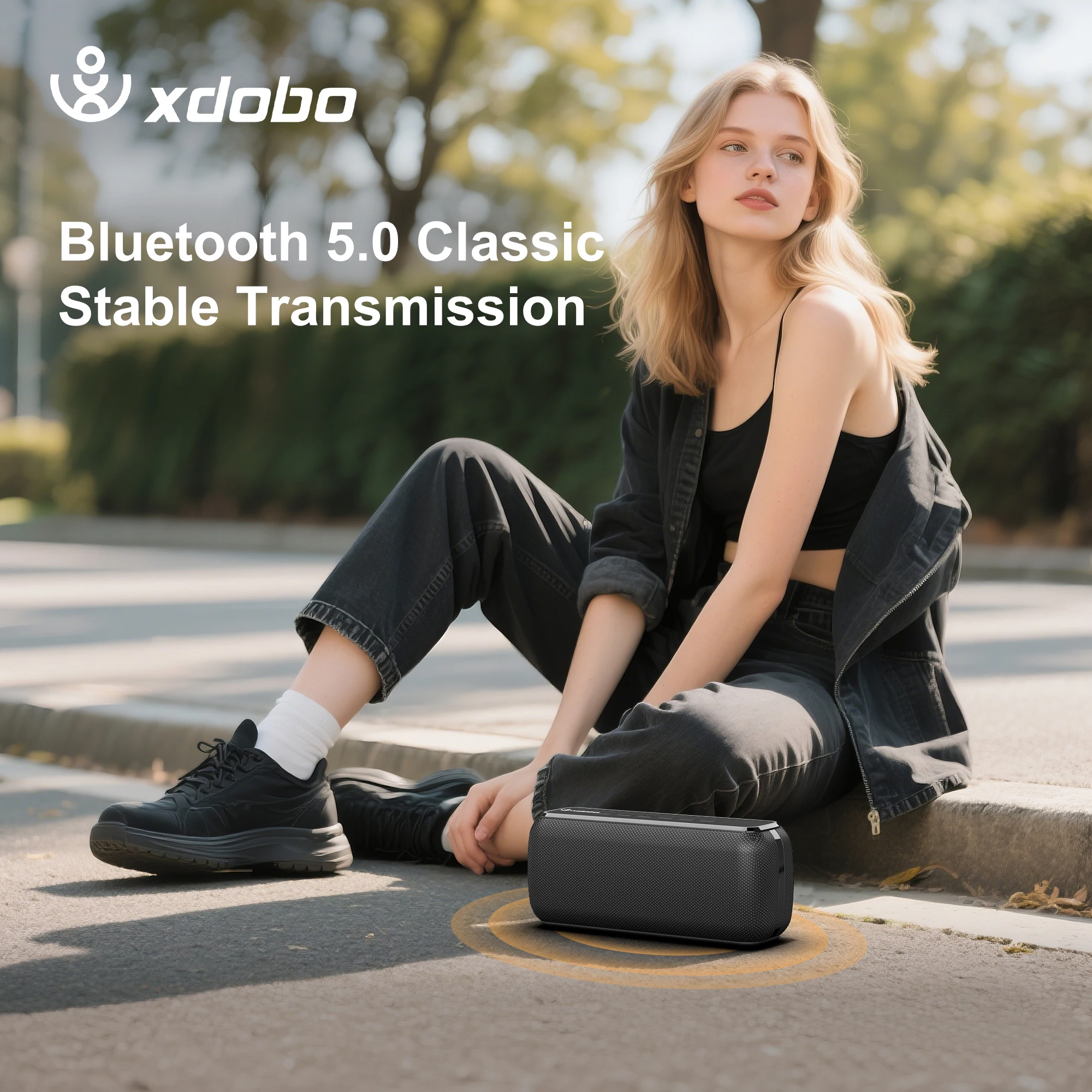 XDOBO X8 60W Portable Outdoor Speakers Bluetooth Wireless Bass Subwoofer Waterproof 6600mAh TWS Function Support TF/AUX