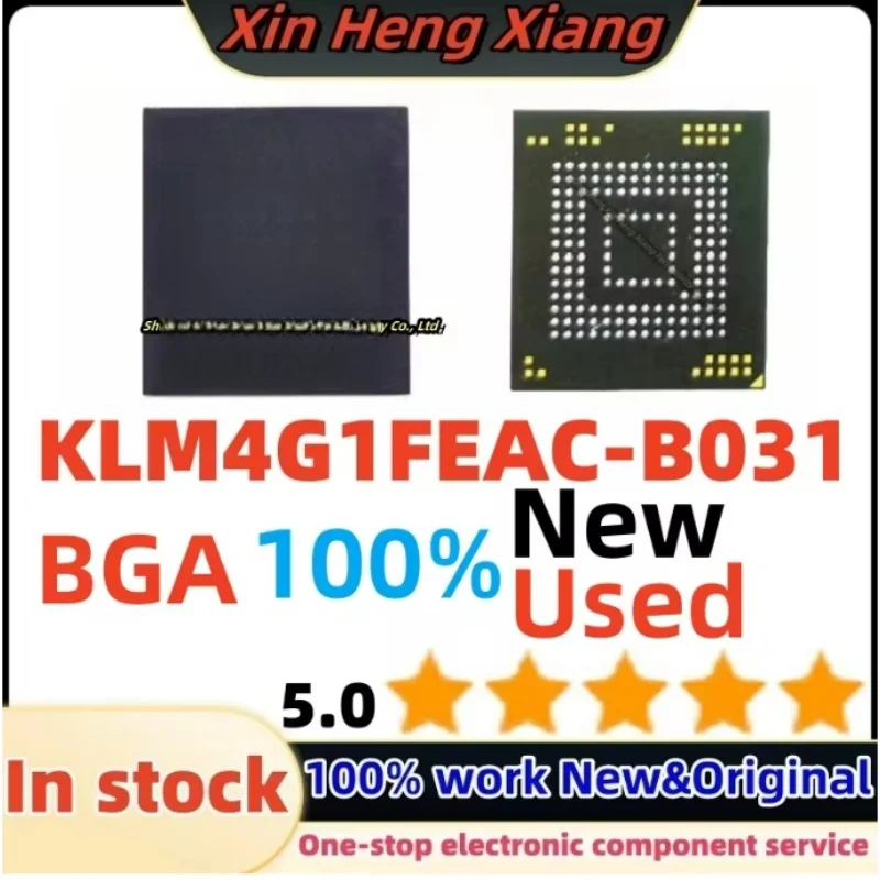 

100% New 2-5-10PCS KLM4G1FEAC-B031 KLM4G1FEAC B031 BGA