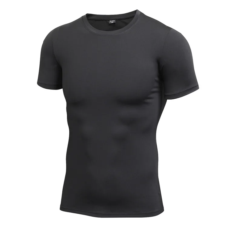 Compression Sports Shirt Custom Design Gym Wear T Shirts Wholesale Mens Compression Shirts