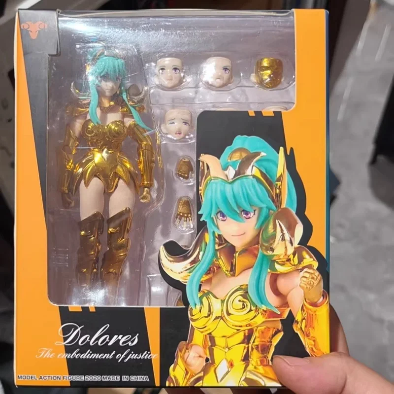 

New Gt Saint Seiya Myth Cloth Ex Cancer Pamela Holy Contract Female Zodiac Knights Collectible Anime Action Figure Model Kt Toy