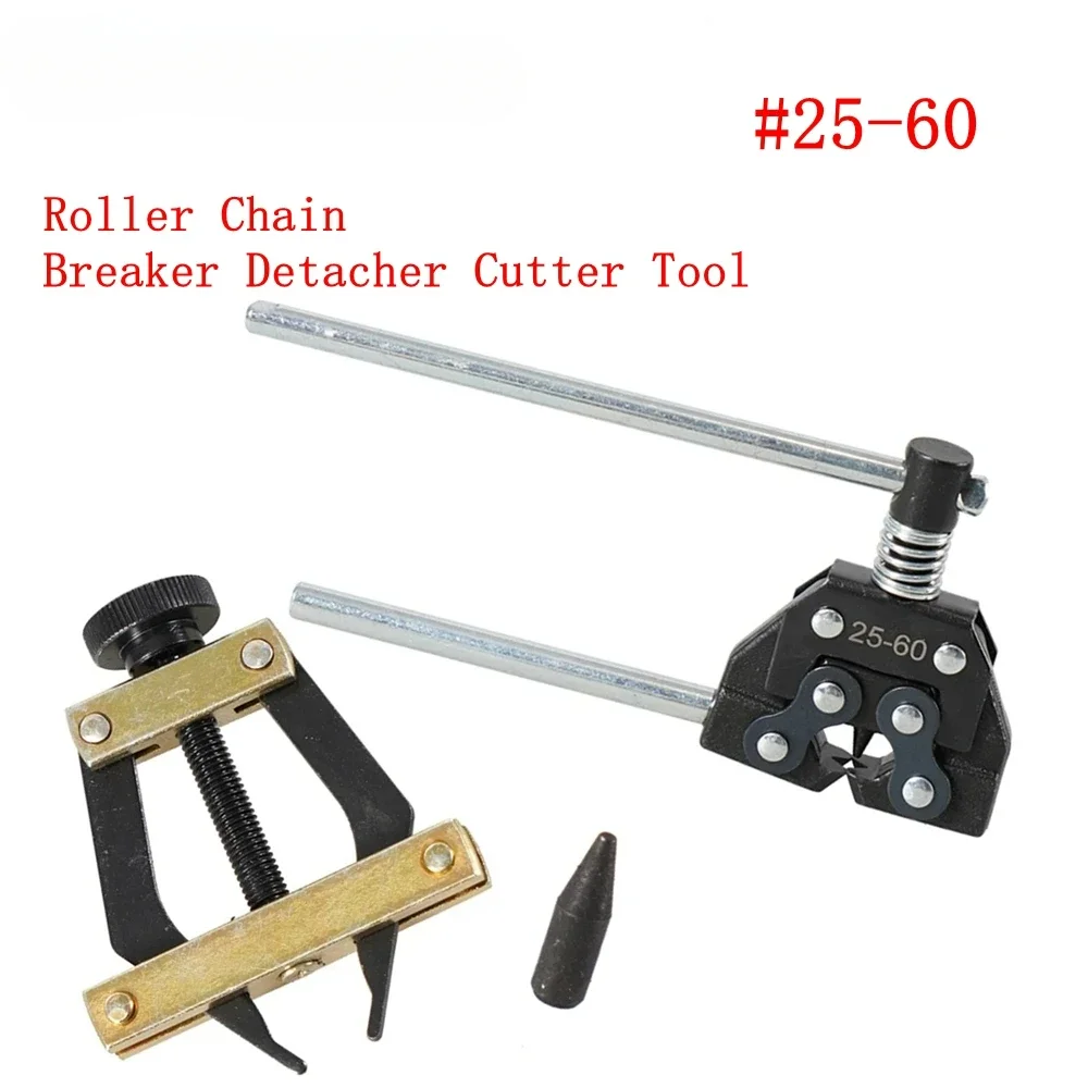 

#25-60 Detacher Cutter Chain Roller Chain Breaker Puller Holder Tools Kit For Motorcycle Bicycle Go Kart ATV Chains Replacement