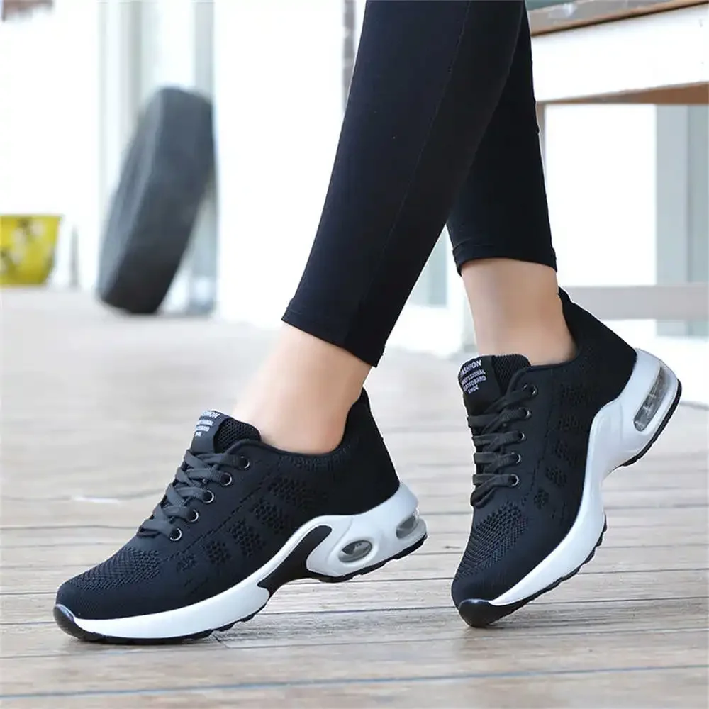 

35-39 Lace Up Sport And Fitness Tennis Silver Woman Shoes Women's Sneakers First Degree Brand Excercise The Most Sold