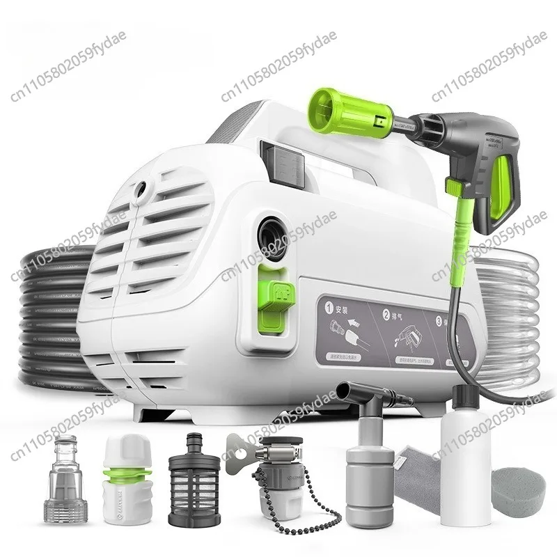 

Car washing machine 1400W portable washing machine, household 220v high pressure water gun