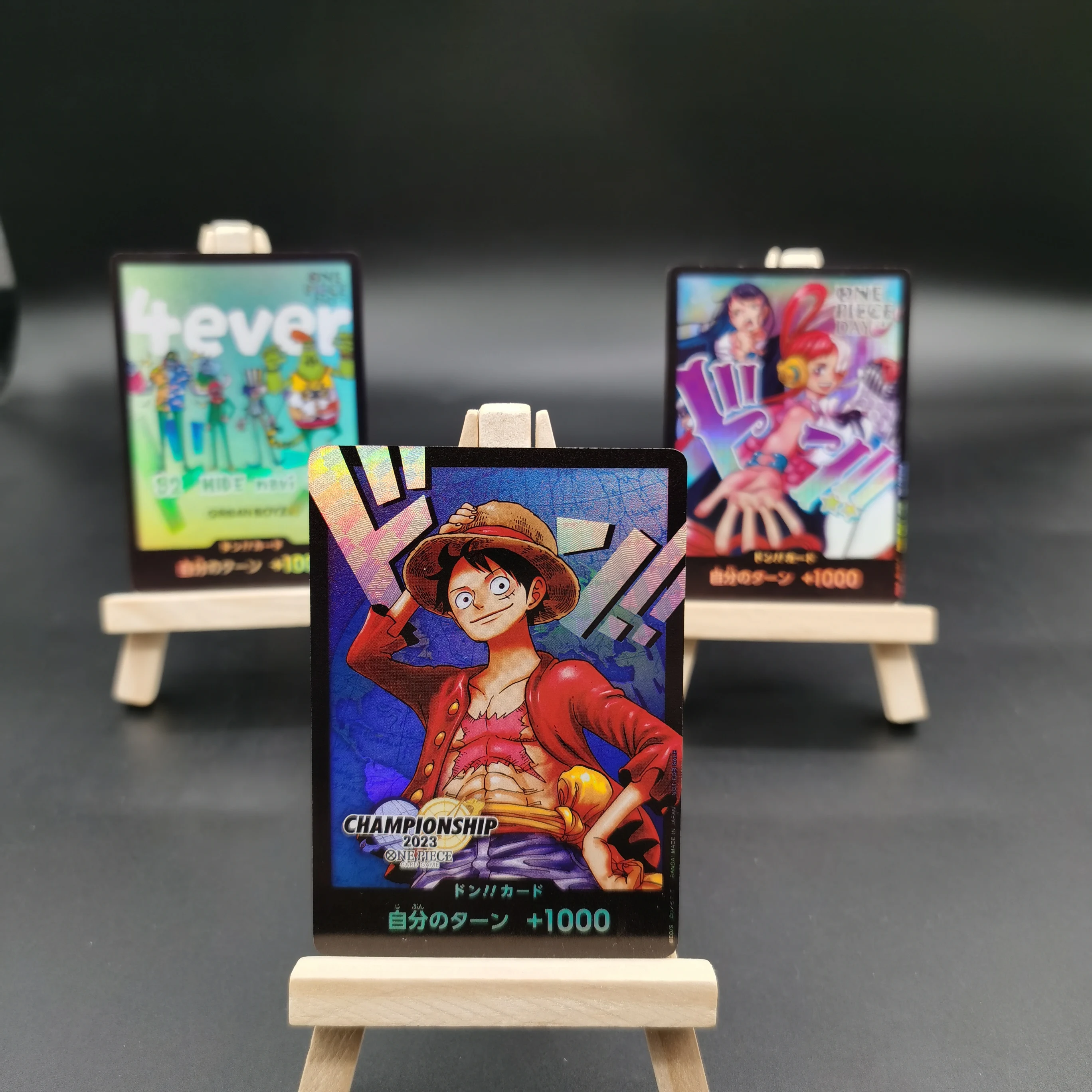 قطعة واحدة من بطاقات جمع DIY دون!! لعبة CARD Monkey D. Luffy UTA عالية الجودة مصنوعة يدويًا لعبة هدية لبطاقات الرسوم المتحركة #1