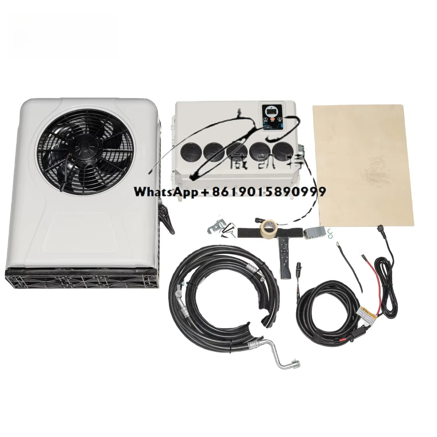 

Electric Split 12V Parking Ac Air-conditioner Parking Cooler Silent Parking air Conditioner