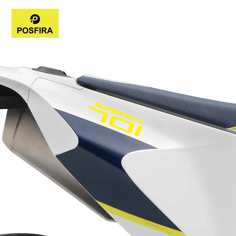 POSFIRA Motorcycle Fairing Sticker Vinyl Decal for Husqvarna 701 Supermoto 2016-2026 2025 2024 2023 2022 Graphics Accessories