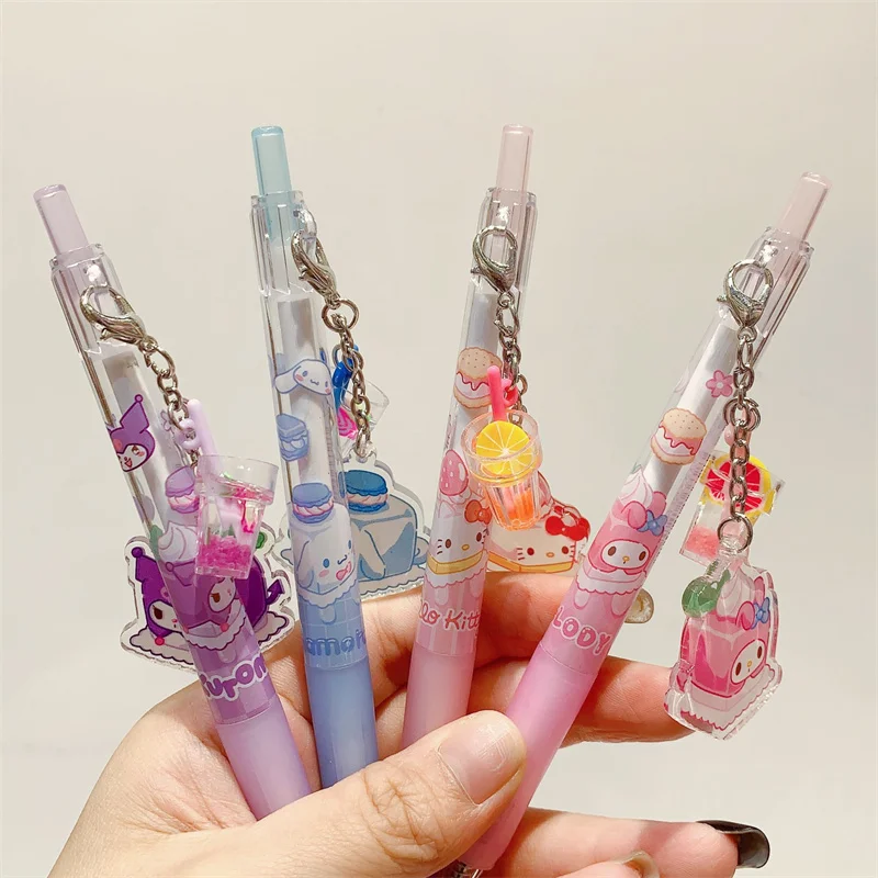 36 pcs/lot Sanrio Kawaii Animal Pendant Mechanical Pencil Cute 0.5MM Drawing Writing Automatic Pen School Office Supplies