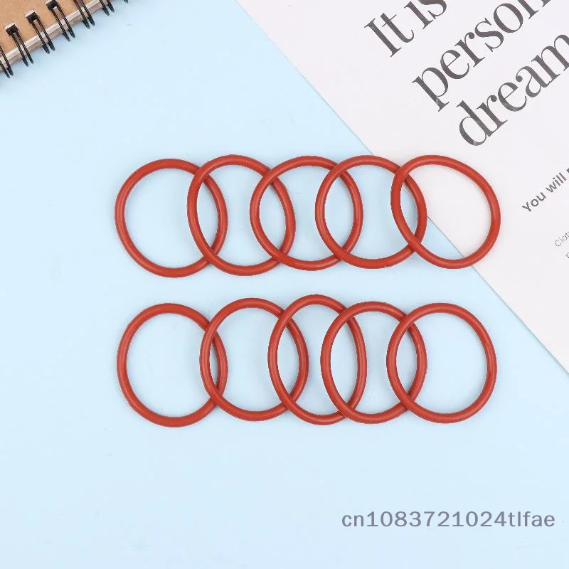 10 Pcs Red Rubber O…