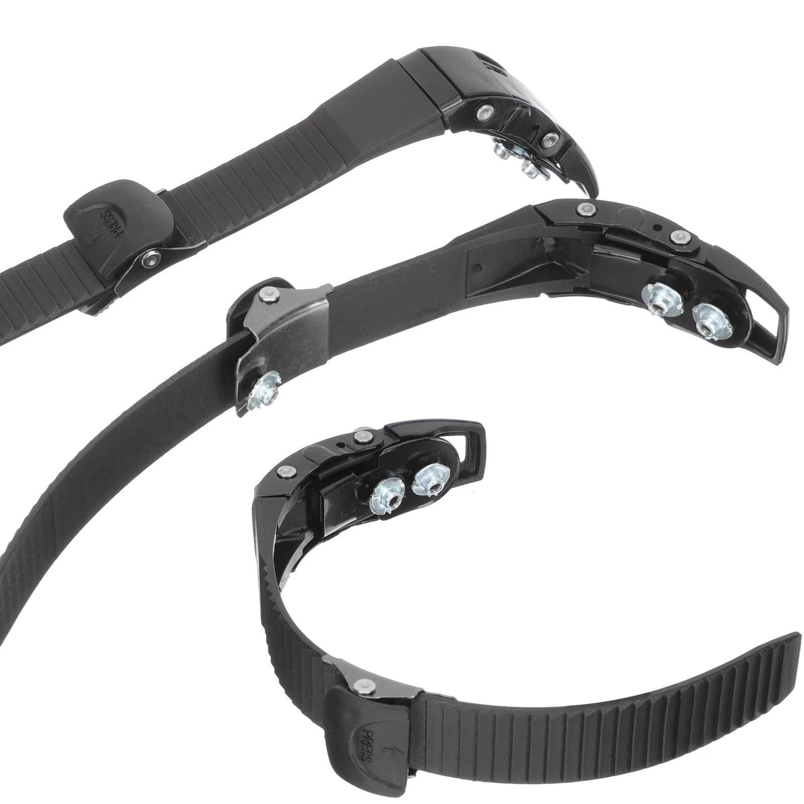 

2Pcs Replaceable Skate Strap Sturdy Plastic Buckle for Roller Skating Shoes Secure Fit Long Service Life Universal Fit Design