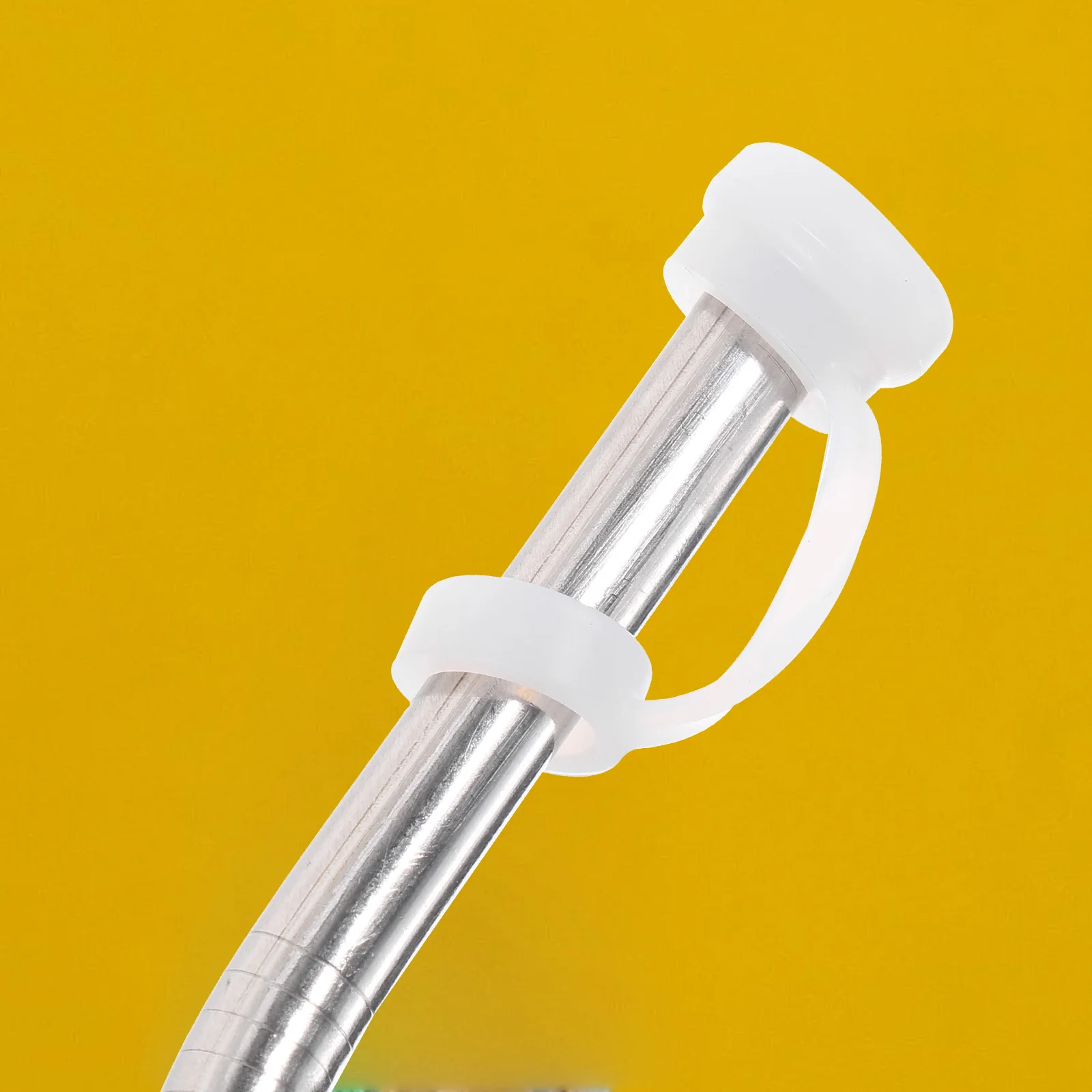 

5 Sets Travel Accessories Silicone Anti-spill Plug Straws Stopper Cover Caps Vacuum Cute Transparent Tumbler