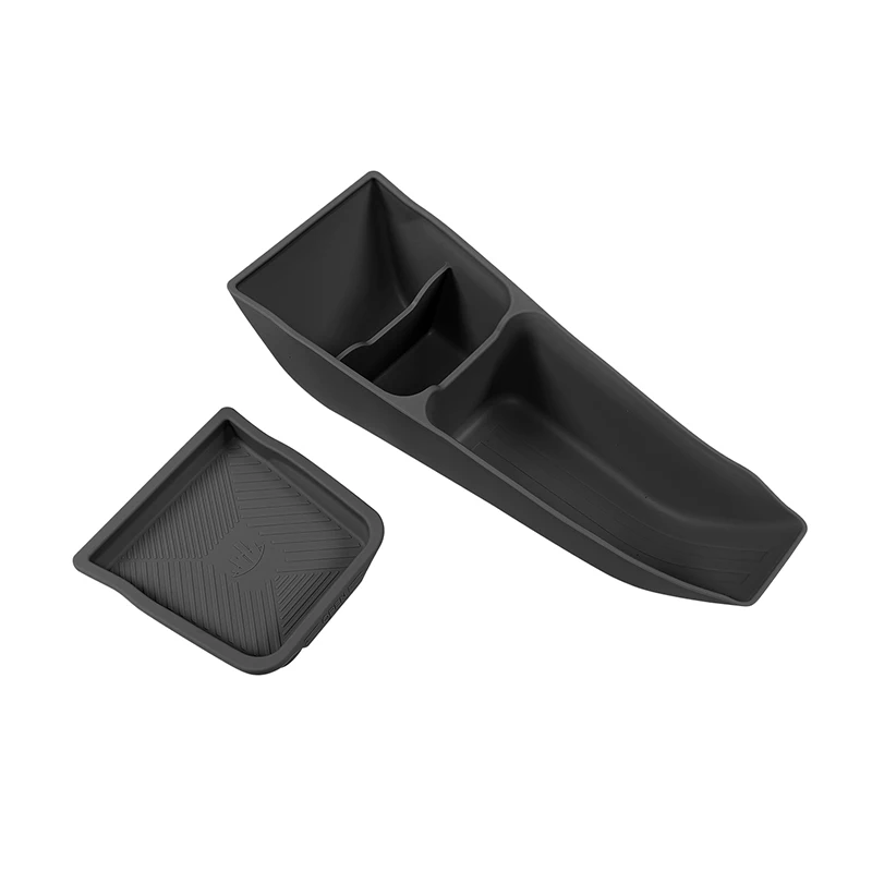 For BYD Seagull Dolphin Mini ATTO 1 2023+ Storage Box Lower Center Console Armrest Silicone Organizer Interior Car Accessories