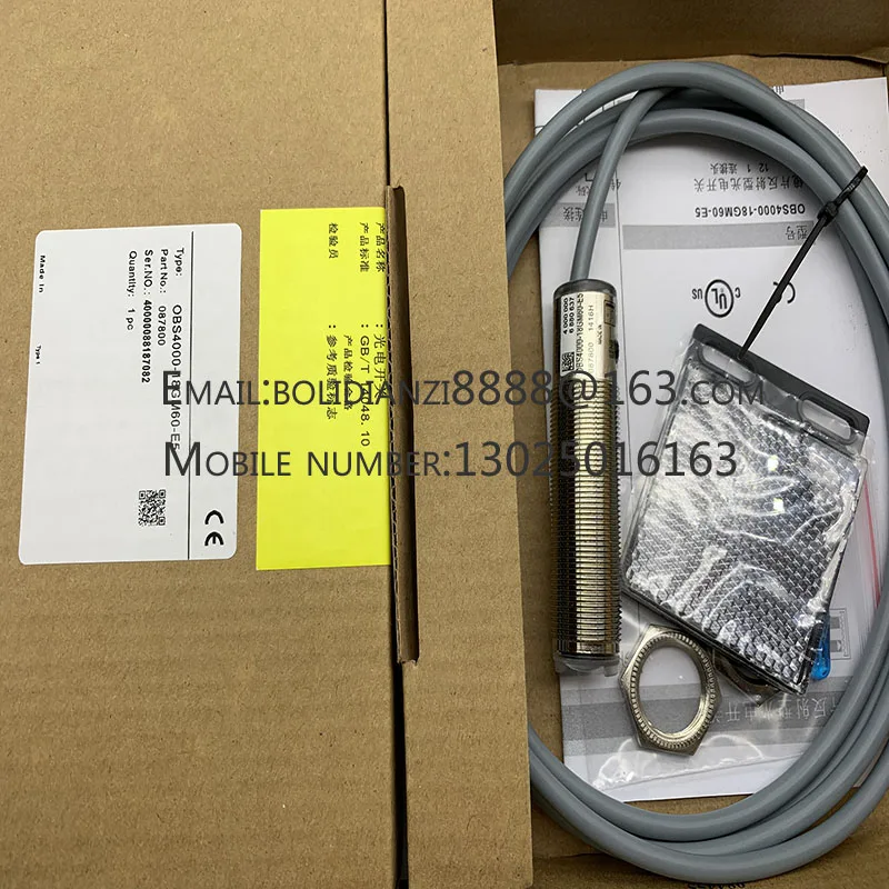 New photoelectric switch sensor OBS4000-18GM50-E5 OBS4000-18GM60-E5 One year warranty In stock