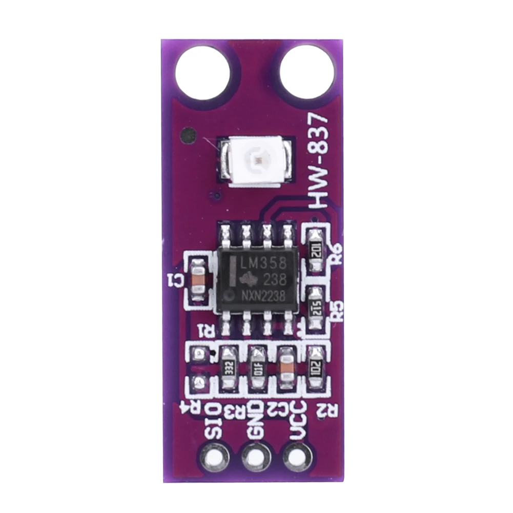 GUVA-S12SD Sunlight Intensity Sensor 240nm-370nm Light Solar Sensor Module 2.5V-5V High Sensitivity for Arduino