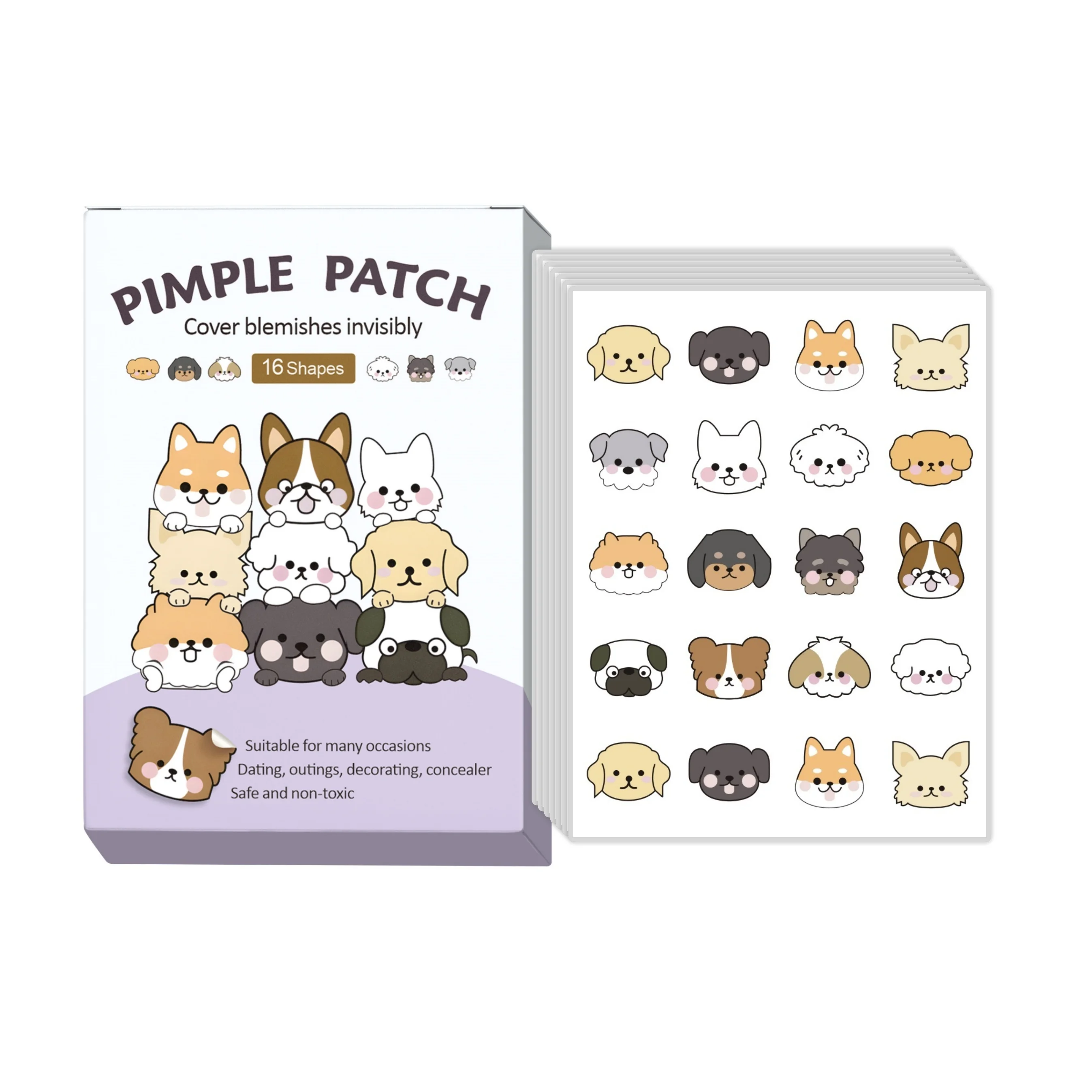 100 Count Acne Patc… - image