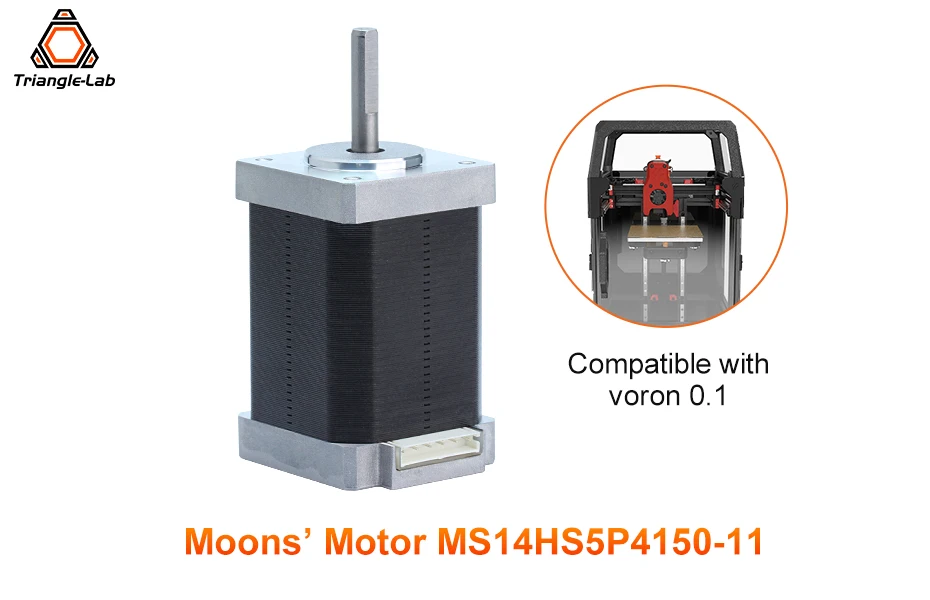 Trianglelab ® Moons' Motor MS14HS5PS150-11 E174S-T0808-200 für Voron 0.1 XY-Achse Nema 14 Z-Achse Nema 17 Schrittmotor 3D-Drucker – Detail 2