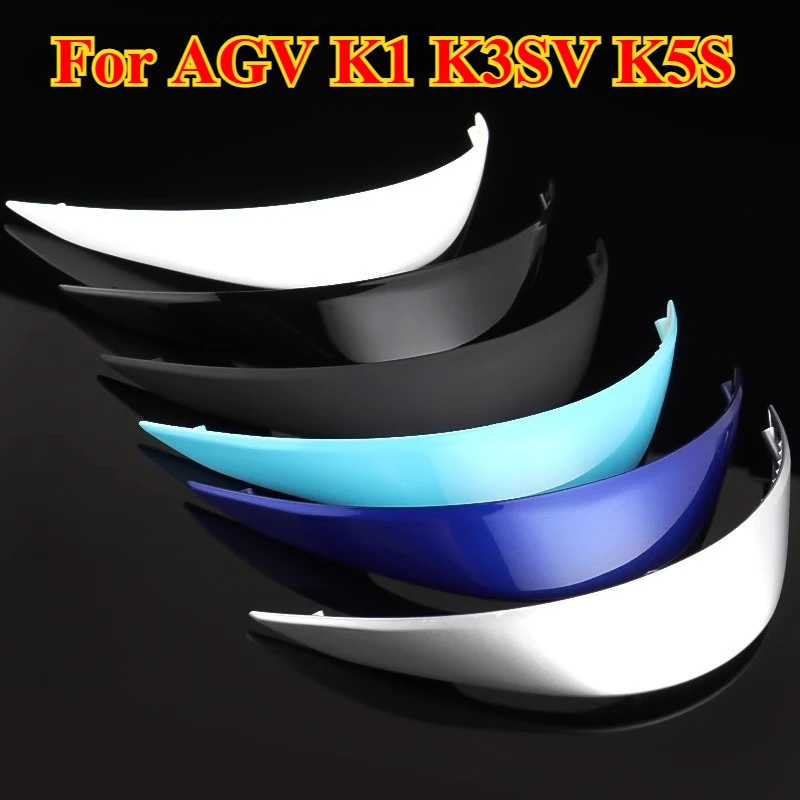 Helmet Accessories for AGV K1 K3SV K5S Large Tail Air Vane Combat Radar Track Spoiler Throttle Modified Tail