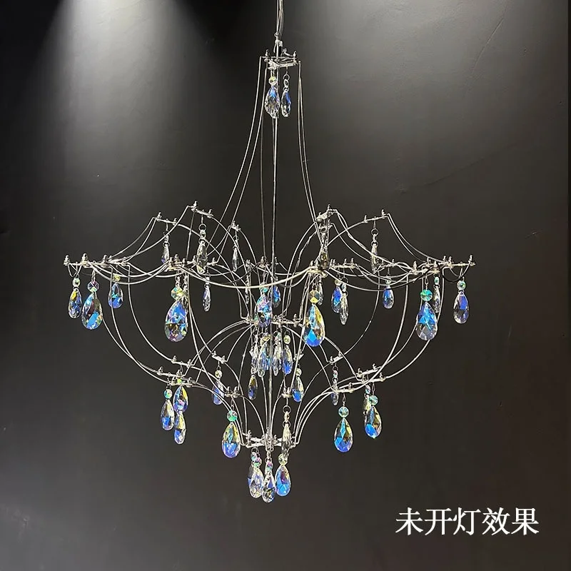 New 2026 Living Room Pendant Light With A High-end Feel Starry Sky Fireflies Villa Art Dining Room Bedroom Dressing Room