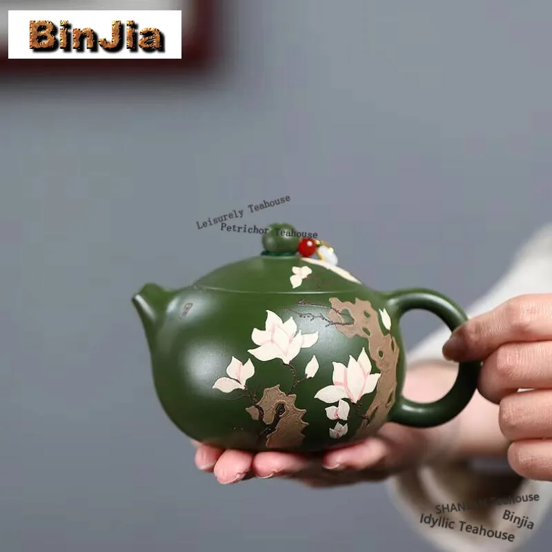 

Чайник из сиреневой глины ручной работы, 320 мл