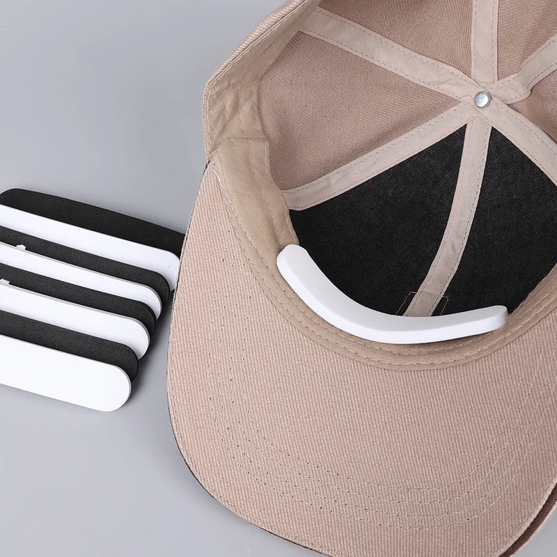 10PCS Disposable Hat Brim Stickers Shirt Collar Anti-dirty Sweat-absorbing Stickers Adjustable Hat Inner Pad Stickers Patch