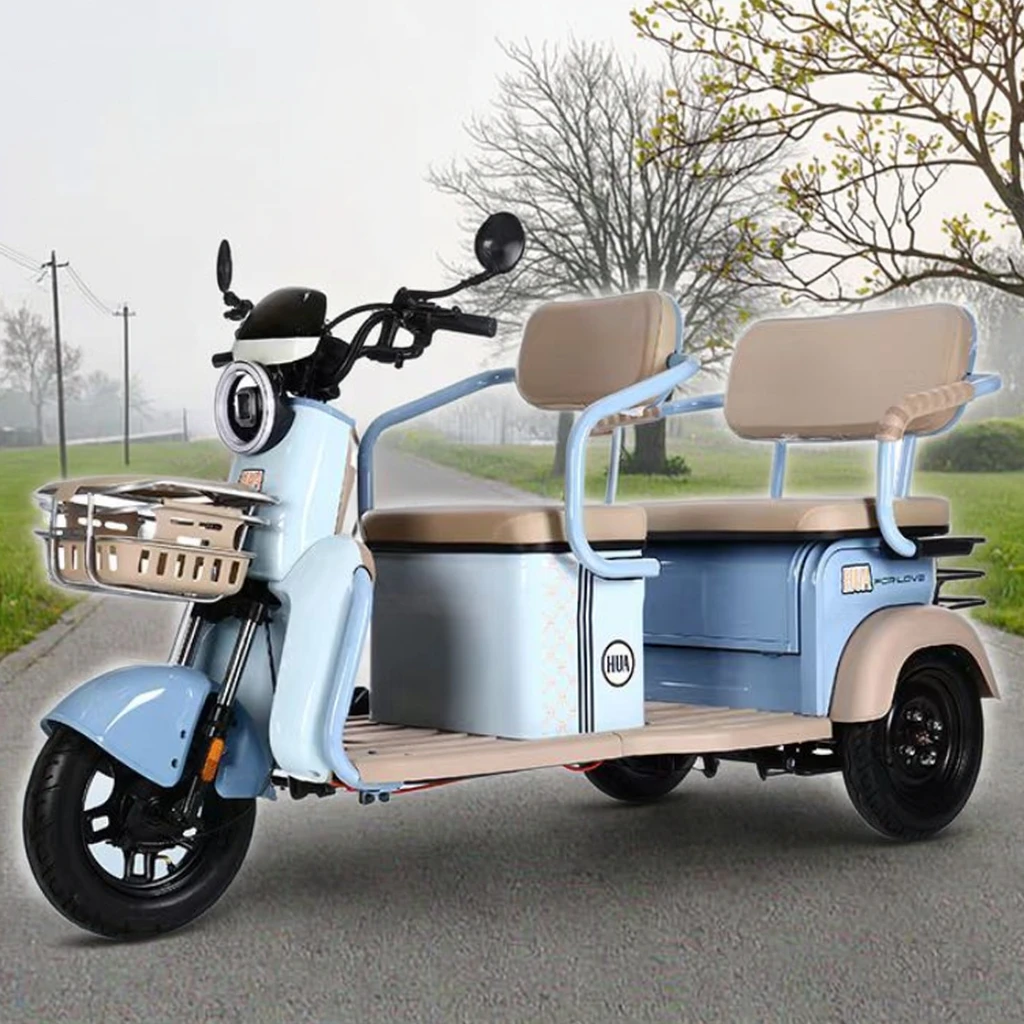 Wholesale 8 Inch Adult Electric Tricycle 500/650/800W Speed 30km/h Closed Body Best Price
