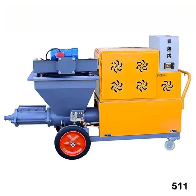 311Mortar Spraying Machine Mortar Spraying Machine Mine Metallurgy Bridge Road Architecture One Year Warranty Express Shipping