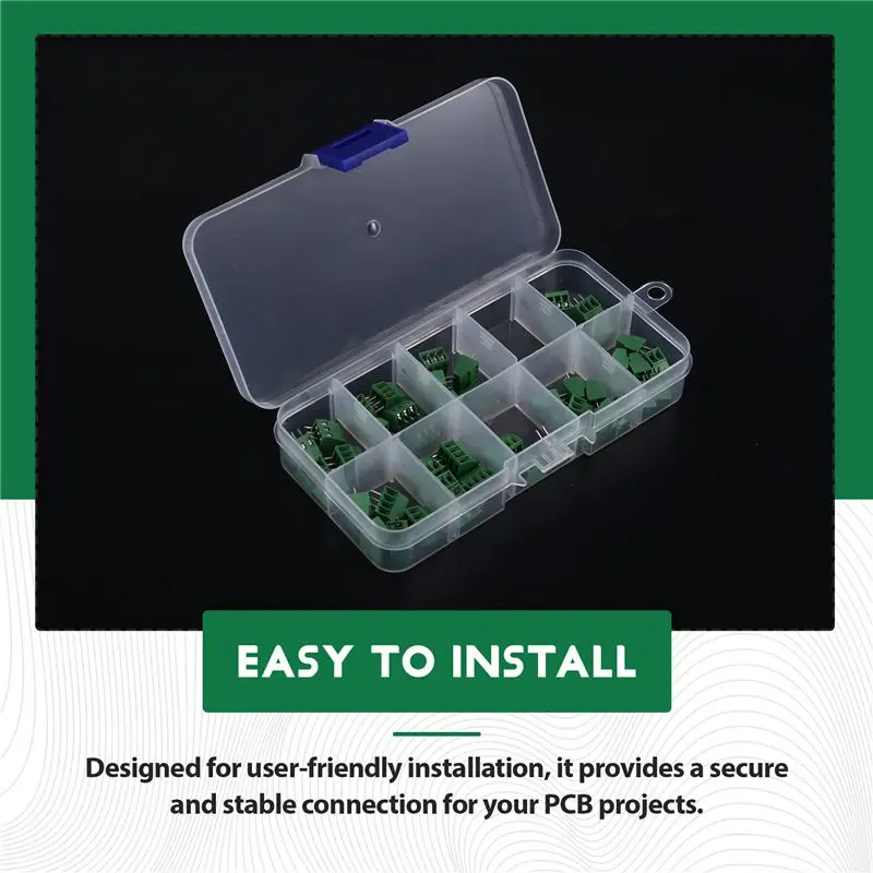 Special Offer~50PCS 2.54Mm Rising Clamp Kf128-2.54 Pcb Screw Terminal Block DG308-2.54Mm MPT0.5/-2.54 EK254V 2/3/4P Connector