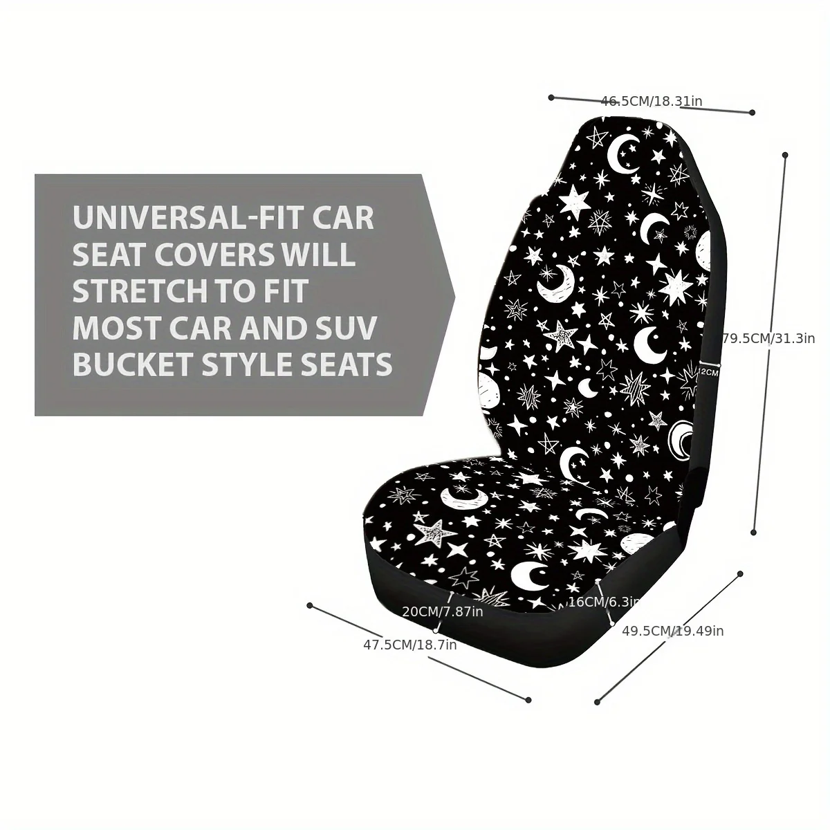 1 قطعة غطاء سيارة مع وطباعة #2