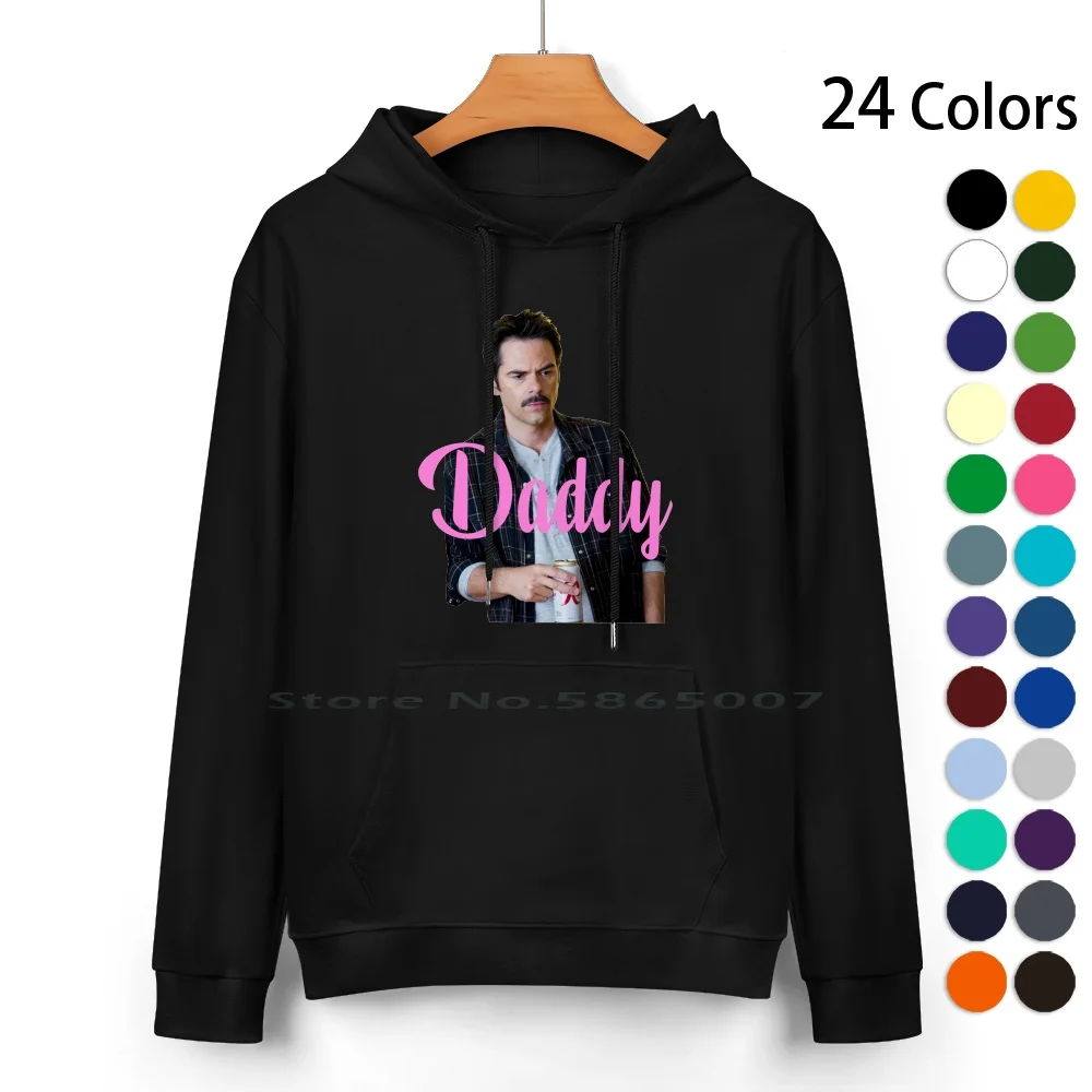 Daddy Swan Pure Cotton Hoodie Sweater 24 Colors Twilight Charlie Swan Daddy Swan Team Charlie Bella Swan Edward Cullen Billy