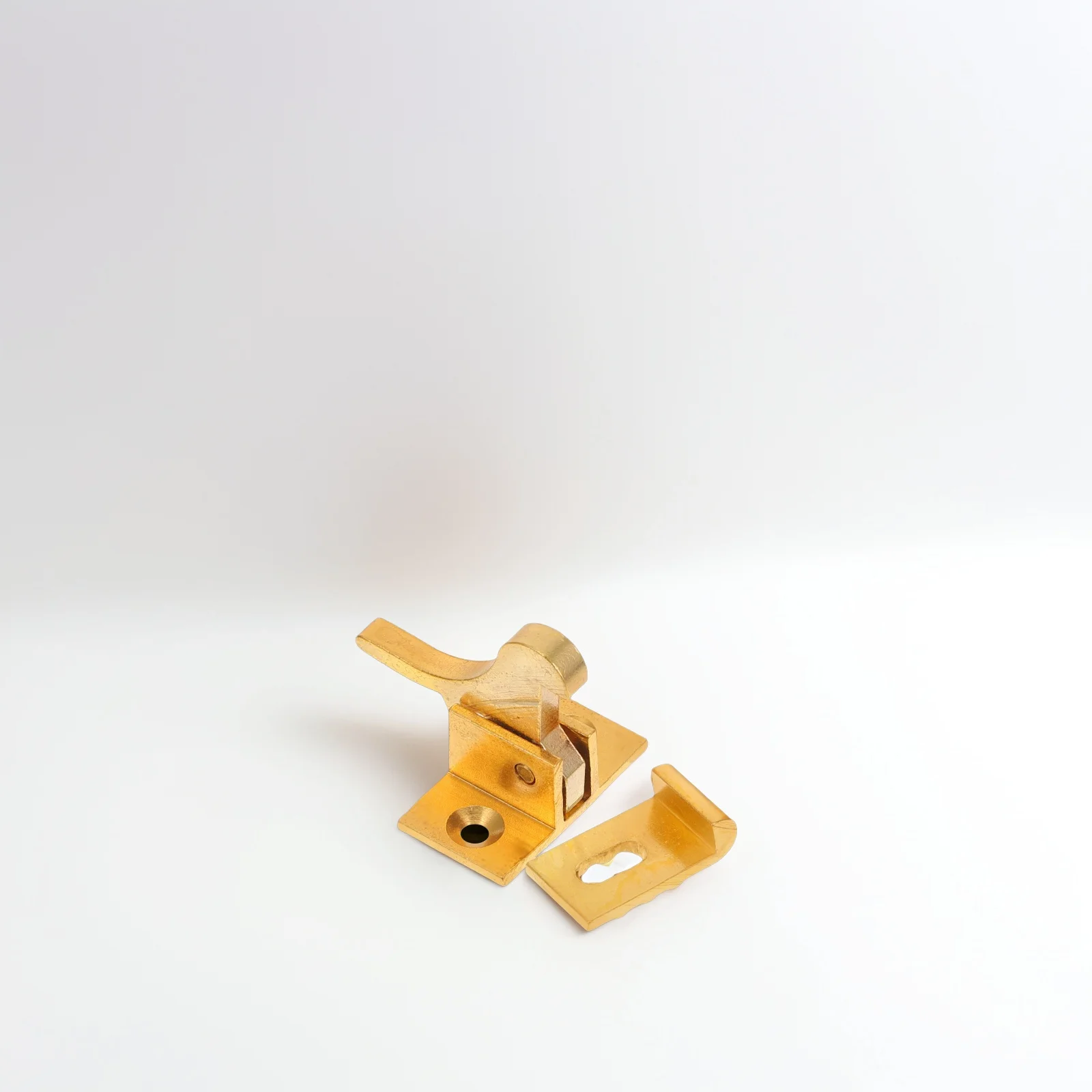 

Brass Window Latch Retro Security Buckle Cabinet Door Latch Elbow Antique Lock Hardware Window Security Latch Part