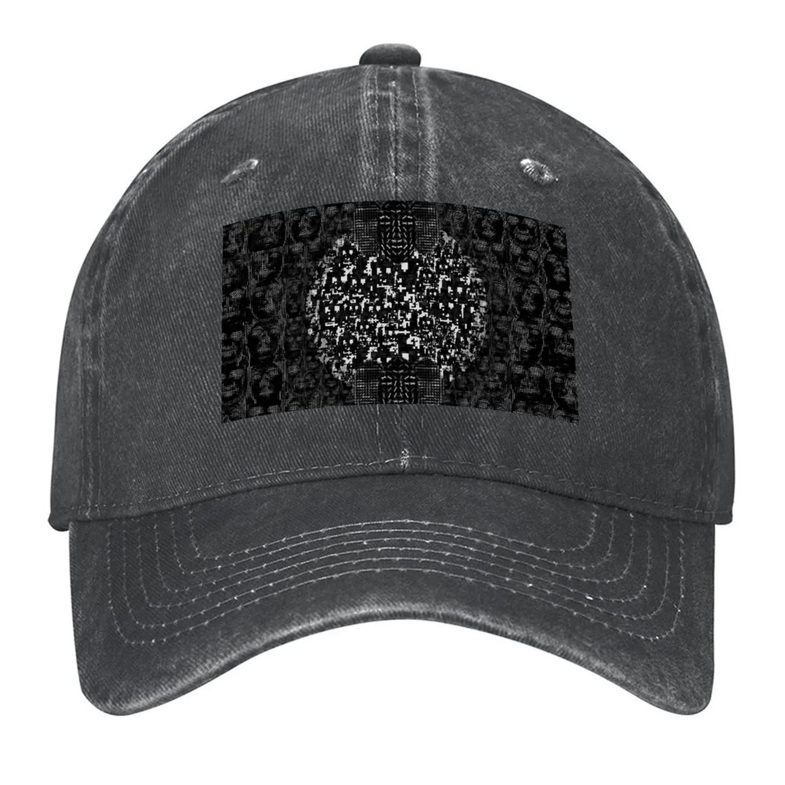 

Ode to Hyperface [in black] Baseball Cap Golf Cap foam party Hat fashionable Streetwear Girl Men's