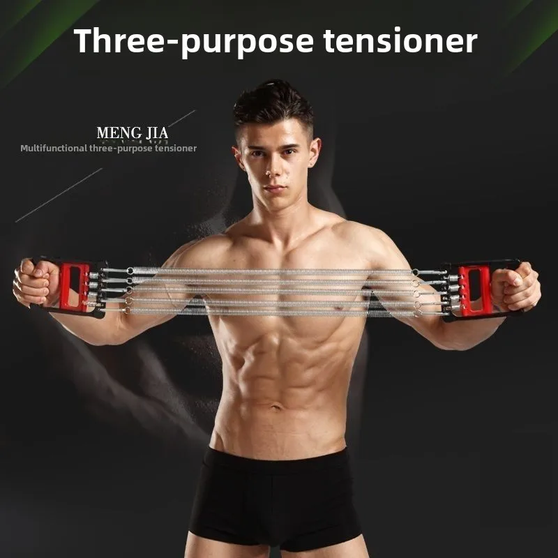 

3-in-1 Chest Expander- Heavy Duty Spring Puller for Arm/Back/Chest Workout Home Gym Equipment #FitnessGear #MuscleBuilding