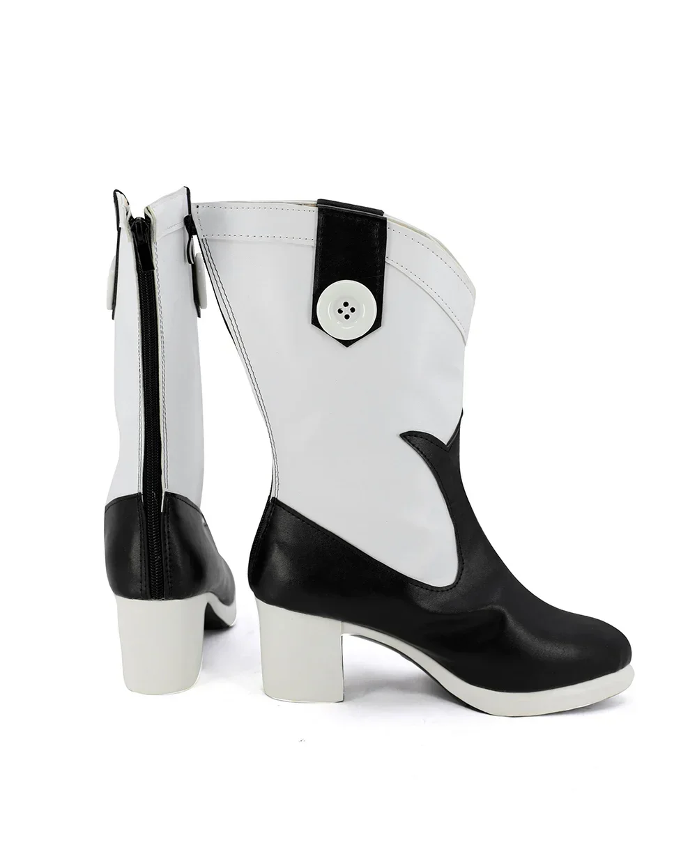 Black Butler Ciel Phantomhive Cosplay Boots High Heel Shoes Custom Made