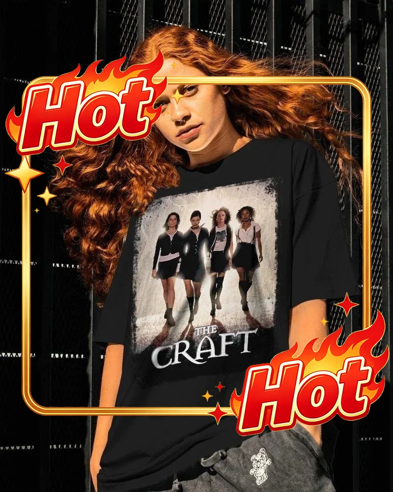 Custom The Craft Movie Shirt: Witch Film Graphic Tee Summer Men's And Women's Loose And Breathable T-shirt Top