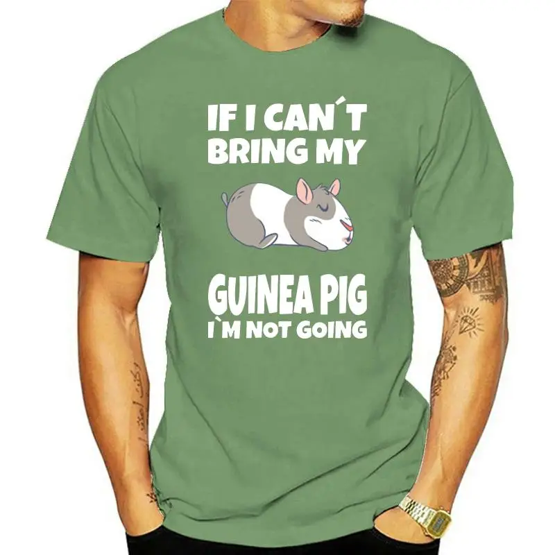 Guinea Pig If I Cant T Shirt Knitted Fitness Family Vintage Summer Plus Size 5xl Cotton Humor Shirt