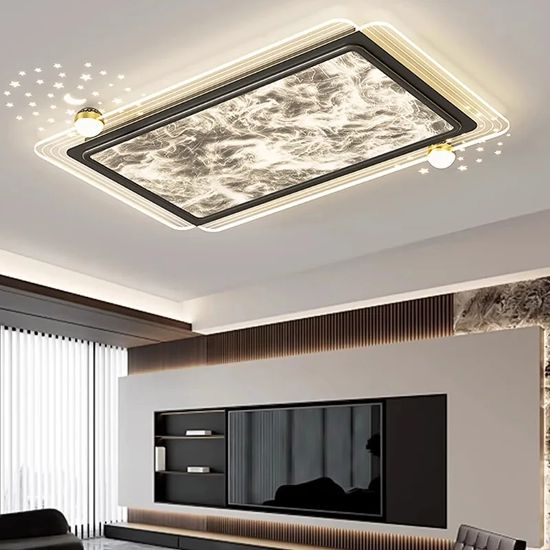 Home Ceiling Light, Bedroom Decoration, Intelligent LED Light, Living Room Ceiling Light, Indoor Lighting Fixture, Acrylic Light