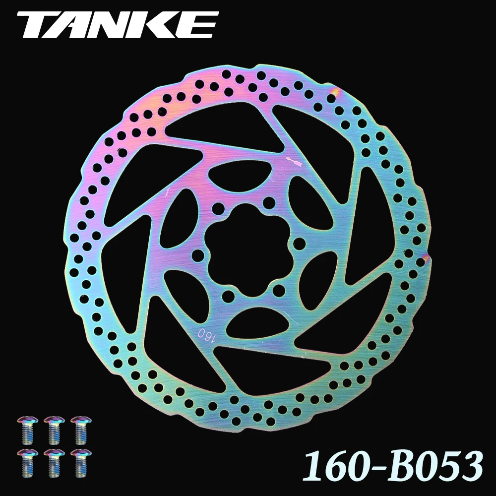 TANKE Fahrrad Scheibenbremse 140 160 180 203 Rotoren mit Schrauben hydraulische Bremse Straße Mountainbike MTB Öl Slick Rotor Fahrradteile