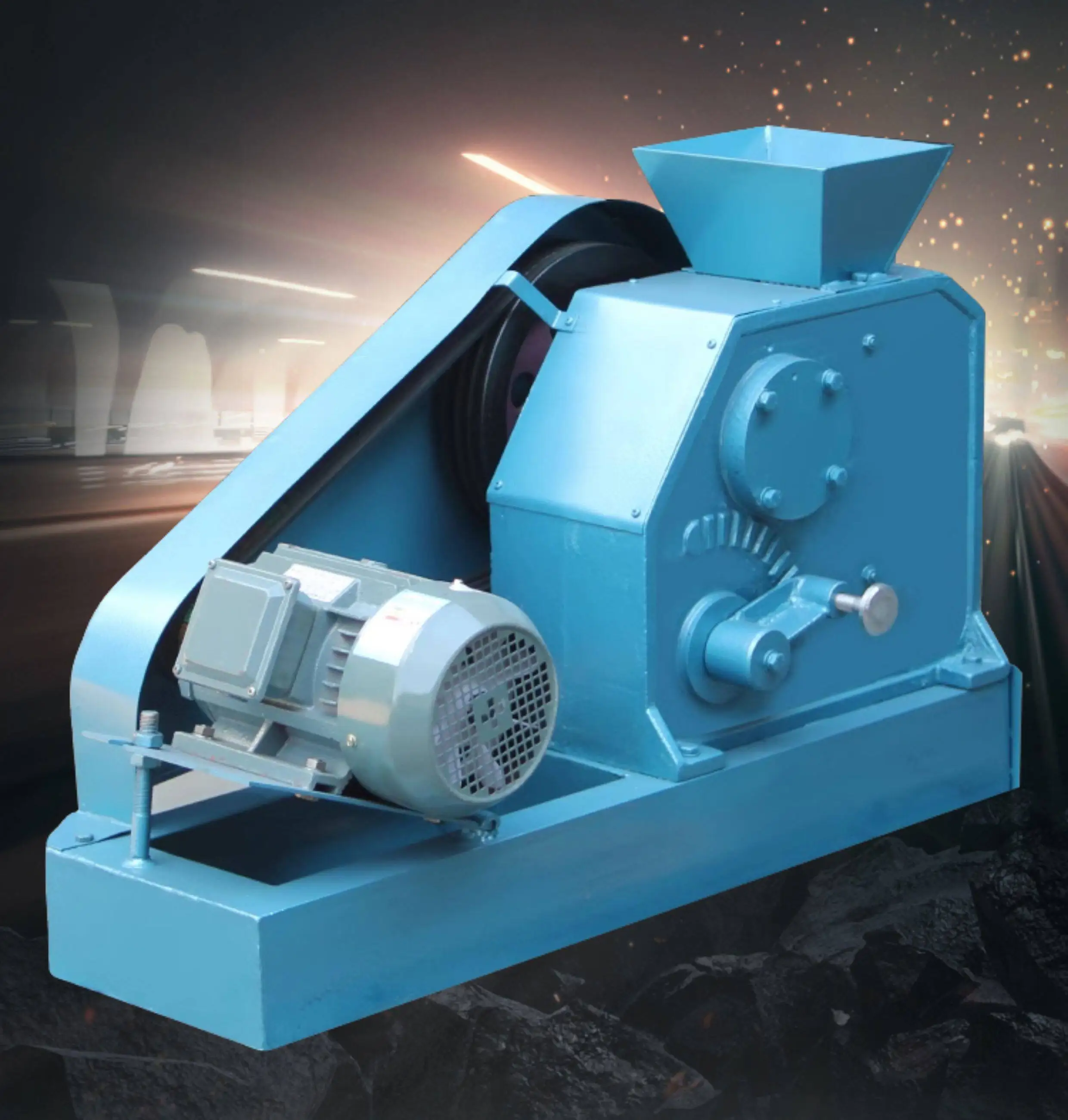 YJQ Crusher 100 * 150 Small Ore Coal Experimental Laboratory Stone Crusher