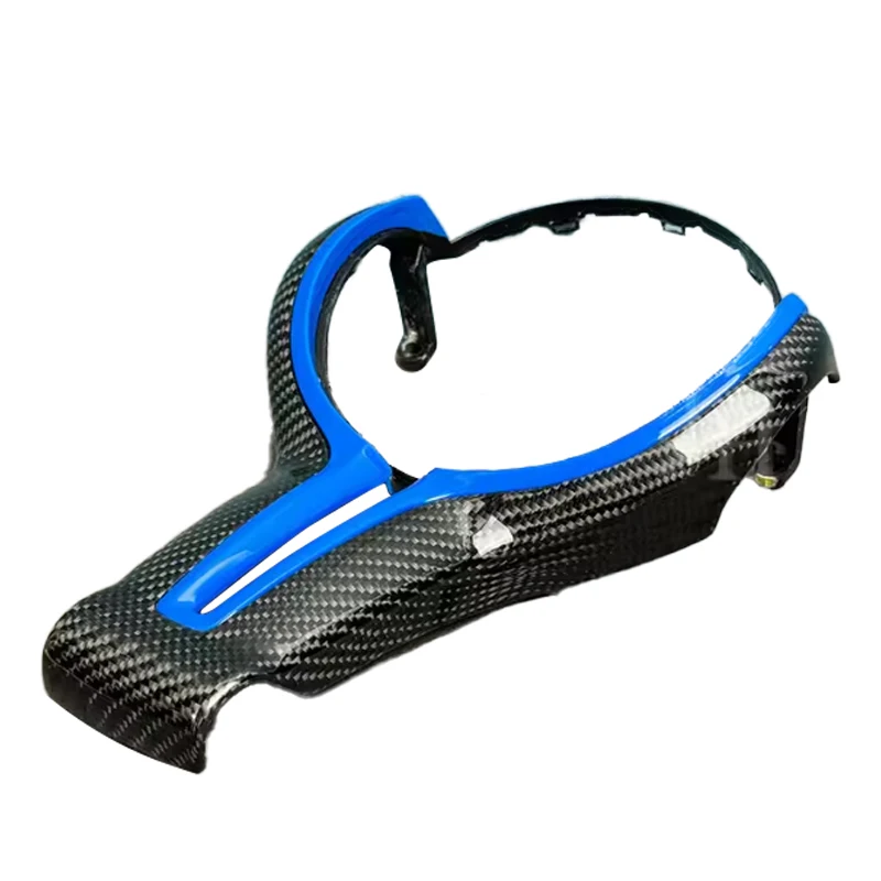 Carbon Fiber Steering Wheel Cover Trim M Sport Performance for BMW F01 F06 F10 F11 F20 F22 F30 F31 F32 F36 M2 F87 M3 F80 M4 F82 image 3
