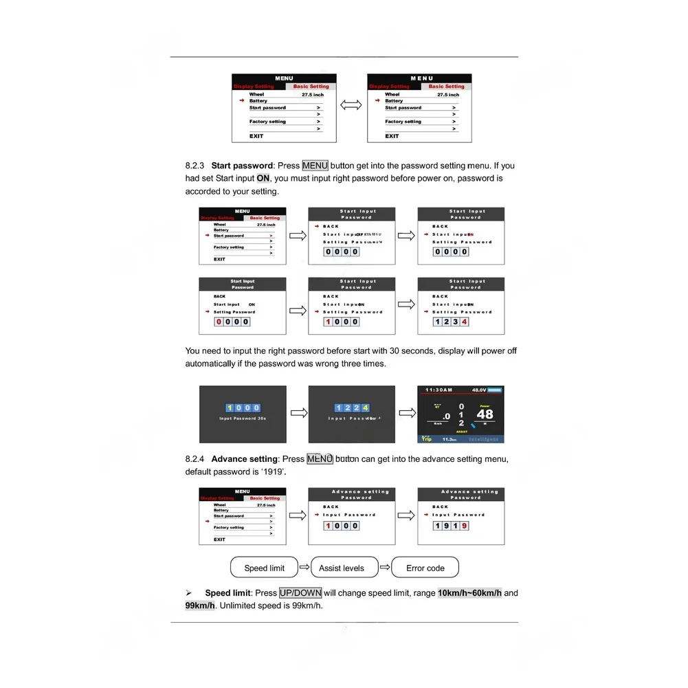 

750C Display Compatible with For bafang For BBS01 For BBS02 For G320 Drive Motors UART Communication TFT IPS 3.2 Inch Screen