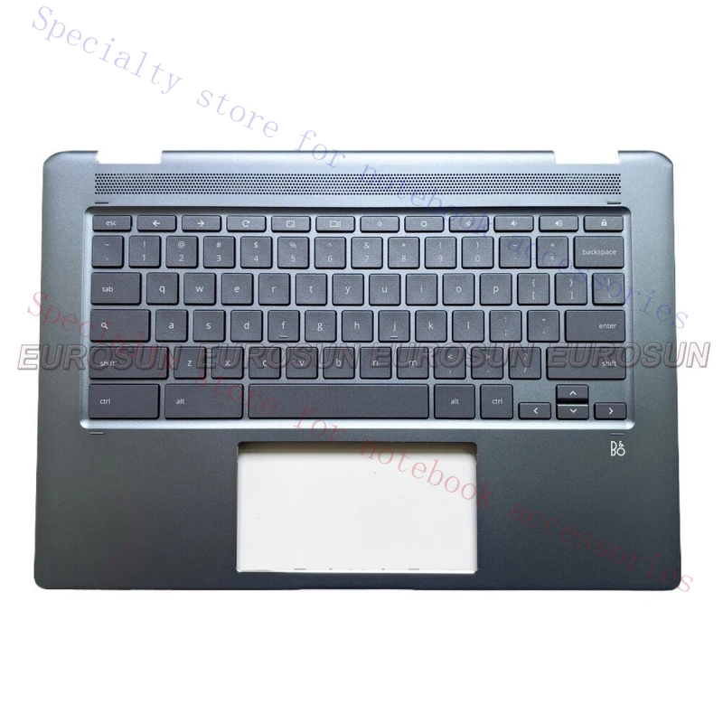 

R+ New For HP Chromebook X360 14-DA Palmrest US Backlight Keyboard Cover L36889-001