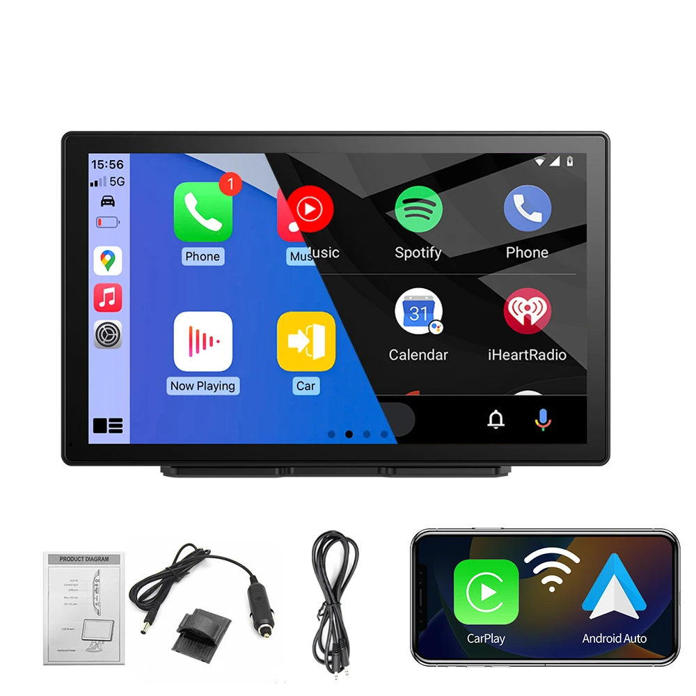 Universal 9 Inch Car Radio Multimedia Video Player Wireless