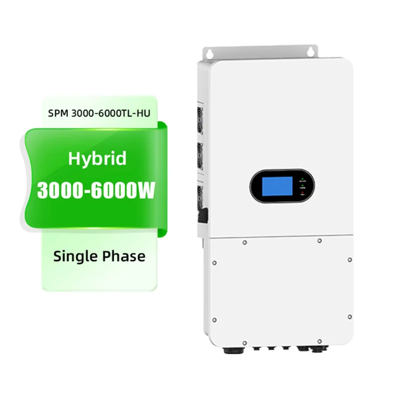 

# Growatt SPM 5000TL-HU IP65 48V 3-6kW Hybrid Pure Sine Wave On/Off Grid Solar Inverter Single Phase 93% Efficiency MPPT