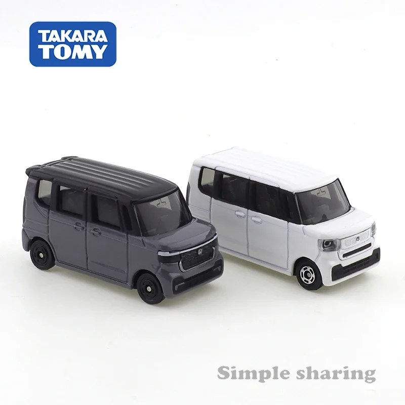 Takara Tomy Tomica No.114 Honda N-BOX Niestandardowy samochód Zabawki ze stopu Pojazd silnikowy Odlewany metal Model Dzieci Prezent świąteczny Zabawki dla chłopców