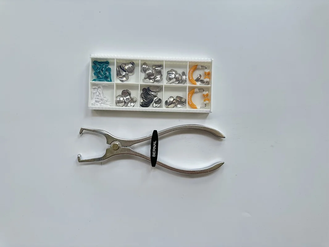 Professional SECTIONAL MATRIX SYSTEM SET Matrix Band Clamp Forceps Kit