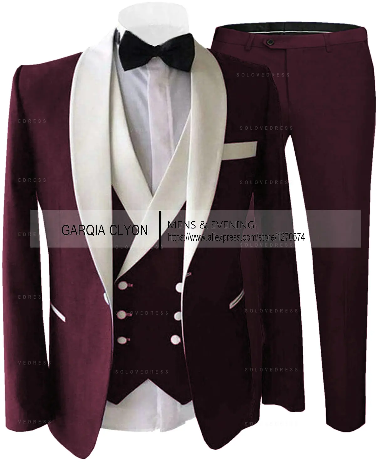 Terno de 3 peças formal masculino, sking monocromático, jaqueta, blazer, colete, calça, casamento, noivo, festa, moda