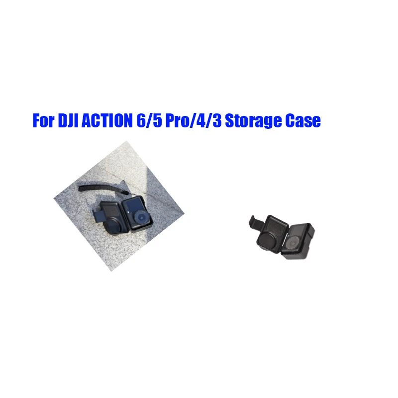 

For DJI ACTION 6/5 Pro/4/3 Storage Case Impact-Resistant and Shockproof Protective Case Portable Storage Accessory