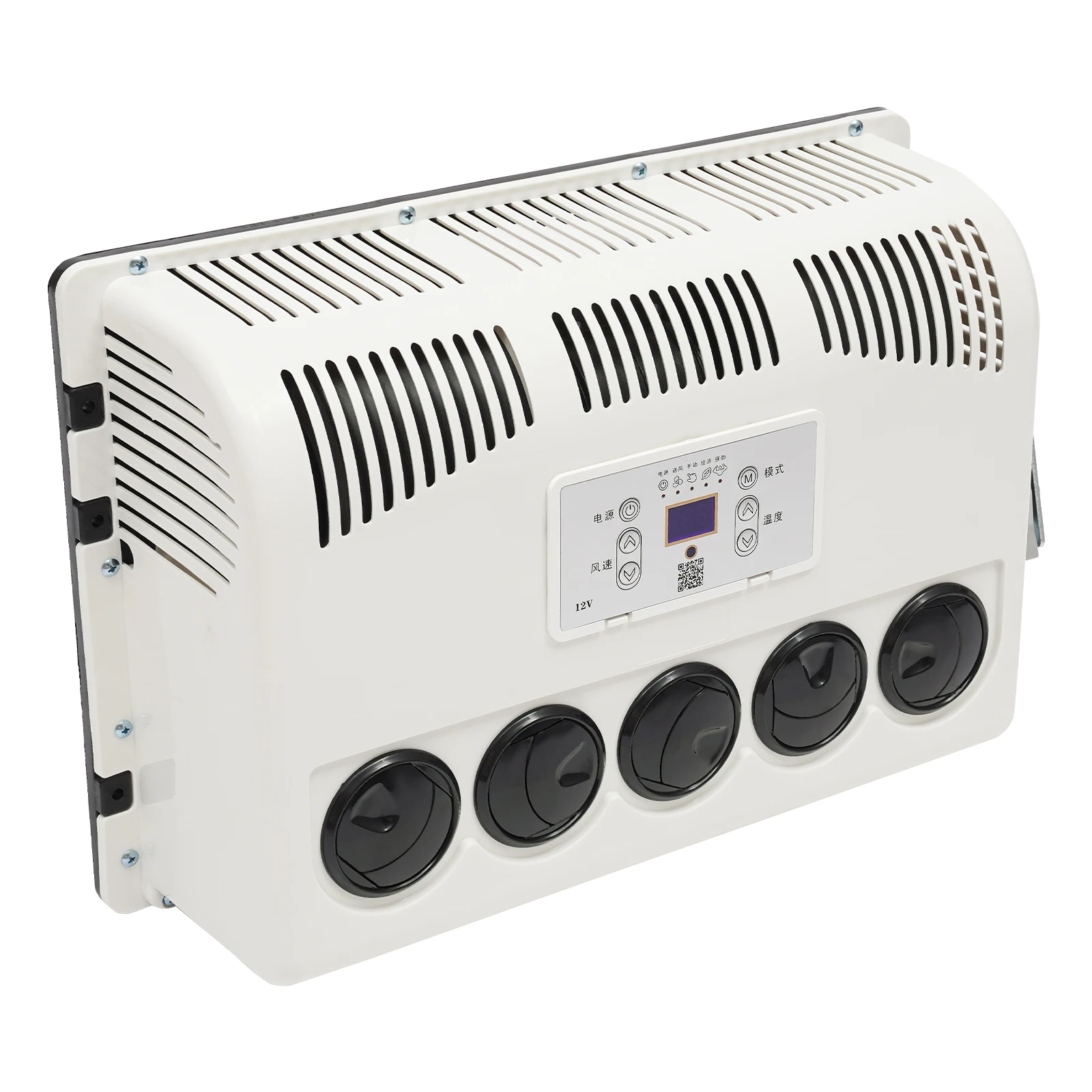 Rv Caravan 11000 Btu 12v Vehicle A/C Kit Split Air Conditioner (External Unit) (Controller+remote Control)