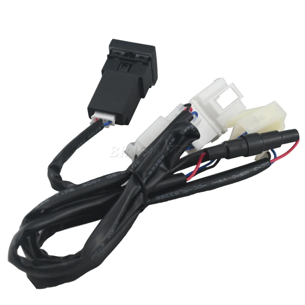 Car Charger Socket 12V/24V USB Charging Outlet Power Adapter QC3.0 PD Type For VW Golf 6 Jetta 5 MK5 Scirocco 06-12