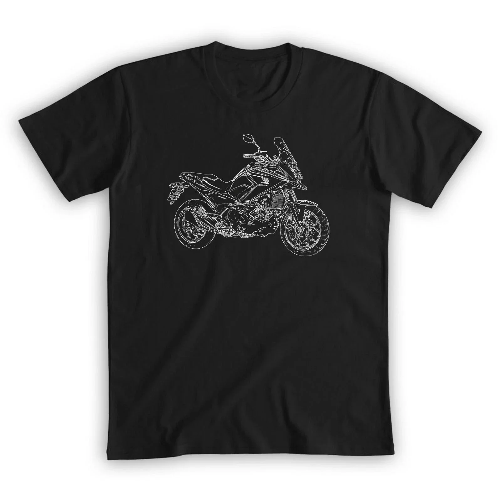 

2025 New summer Men T Shirt Casual NC750X T-shirt motorcycle Graphic Short Sleeves 100% Cotton Cool Tee